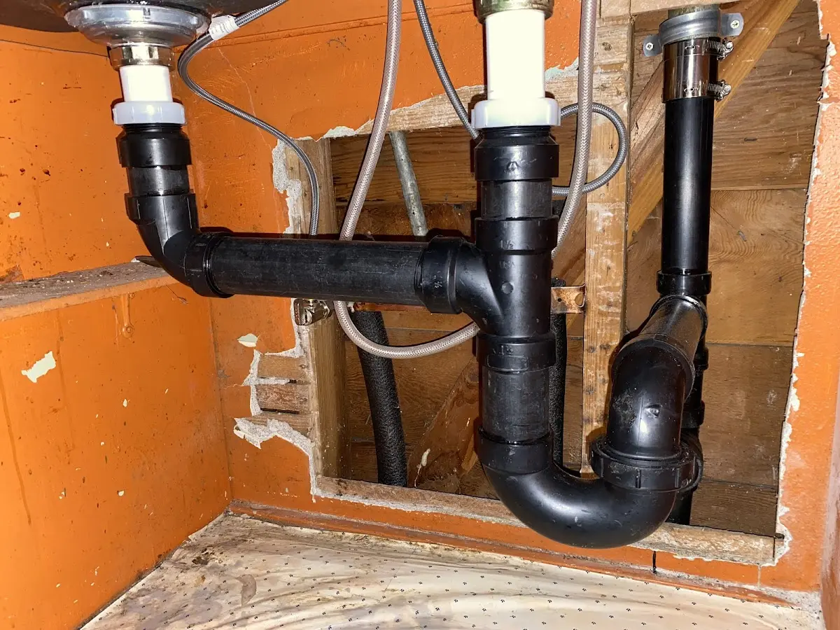 Professional Repiping Services equipment and tools on the job in Bostonia